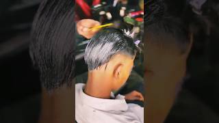 hair straightening for men 🔥💯hairstraightening ytshorts youtubeshorts hair stylish umar shorts [upl. by Aitnahc]