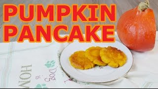 Chinese pumpkin pancake pie sticky rice dessert vegan Halloween recipe 南瓜饼 [upl. by Annaiv]