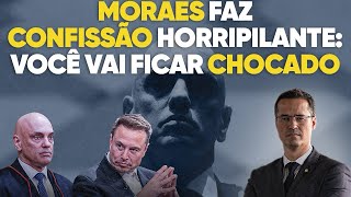 Bomba Alexandre de Moraes confessa motivo real para banir o X do Brasil [upl. by Elum214]