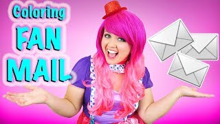 Coloring Fan Mail  SpongeBob Shopkins Fan Art and More Prismacolor Pencils  KiMMi THE CLOWN [upl. by Gosney175]