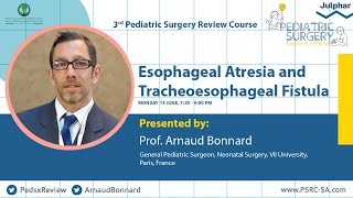 Tracheoesophageal fistula  Prof Arnaud Bonnard  3rd Pediatric Surgery Review Course [upl. by Raquela]