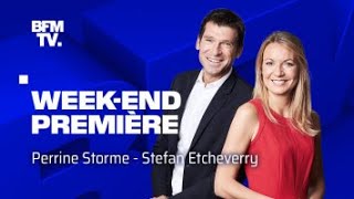 BFMTV  Début  titres • Weekend Première • Perrine Storme Stéfan Etcheverry  31 mai 557 [upl. by Eiboh]