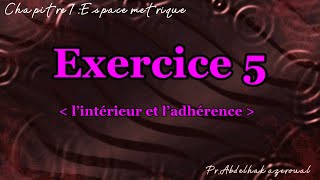 Exercice sur l’intérieur et l’adhérence [upl. by Ikcaj]