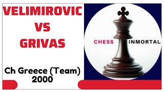 VELIMIROVIC vs GRIVAS Ch Greece Team Athens 2000 [upl. by Rocher]