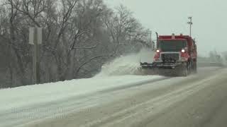 Hays Ks Winter Storm  2232019 [upl. by Atsirc985]