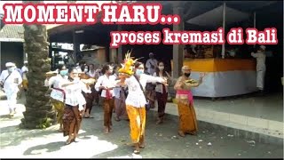 🔴Live PROSES KREMASI PEMBAKARAN JENAZAH DI CEKOMARIA DENPASAR BALI  Hindu [upl. by Esinyl538]