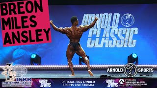 Arnold Sports Festival 2024  Mens Classic Physique Finais Coreografia Atleta 10 Breon Miles Ansley [upl. by Ihtraa]