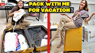 SPAKUJ SIĘ ZE MNĄ NA FERIE🧳PACK WITH ME FOR VACATION [upl. by Hairu]