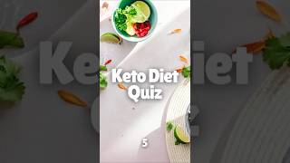 Keto Diet Quiz 5 shorts [upl. by Kcireddor]