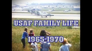 USAF Family Life 19651970Griffis AFB amp Sheppard AFB [upl. by Ociram399]