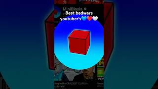 Best bedwars Youtubers tappy mini foltyn [upl. by Nitsud]