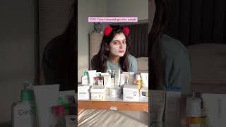 Dermatologist ya डर मत ologistKiski advice follow kare 😆 beautyproducts comedy [upl. by Hniht]