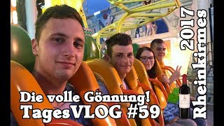 Voll auf die K hauen  Rheinkirmes Düsseldorf 2017  Tages VLOG 59 [upl. by Eiramenna899]