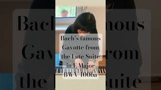 Bach’s famous gavotte dance beautifully played on the clavichord bach classicalmusic clavichord [upl. by Atnahsal455]