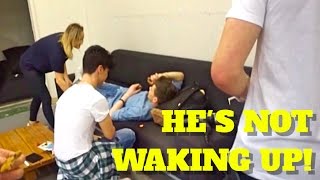 HE PASSED OUT AND WASNT WAKING UP  VLOGMAS [upl. by Assetak]