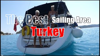 THE BEST SAILING AREA IN TURKEYBY FAR [upl. by Annaid]