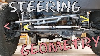 Understanding Steering Geometry  Bump Steer Drag Link Flip and Finding the Right Angles [upl. by Bentlee]