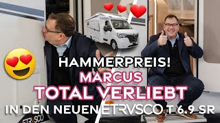 HammerPreis Marcus liebt dieses neue Wohnmobil Neuer Etrusco T 69 SR auf Renault Basis [upl. by Hooge]