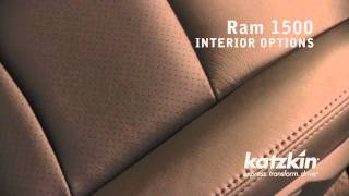 Dodge Ram 1500 Leather Seats  Katzkin Leather Interiors [upl. by Ailla]