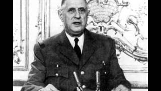 Charles de Gaulle  Discours du 25 avril 1969 [upl. by Carolina]