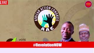 LIVE Omoyele Sowore in Makurdi RevolutionNow Rally AAC Sowore2019 SoworeRufai2019 [upl. by Adnaluoy]