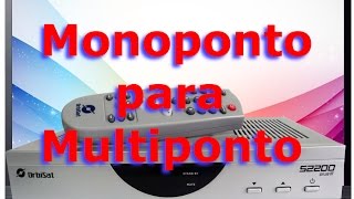 OrbSat S2200 Configurando o Receptor de Monoponto para Multiponto [upl. by Nani]