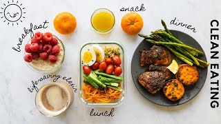 Clean Eating For Beginners  Never quotdietquot again [upl. by Icyak]