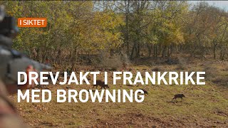 Drevjakt i Frankrike med Browning [upl. by Htebzile]