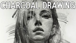 Charcoal Drawing 155 [upl. by Euqinahc]