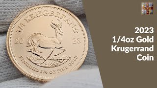 2023 14oz Gold Krugerrand Coin [upl. by Einnol]