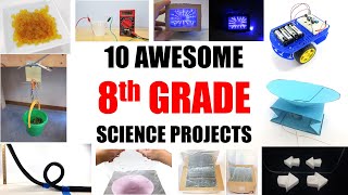 10 Awesome 8th Grade Science Projects [upl. by Devehcoy]