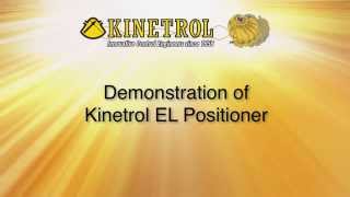 Kinetrol EL Positioner Demo [upl. by Annaiviv24]