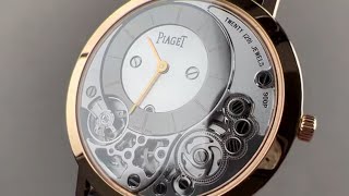 Piaget Altiplano 900P G0A39110 Piaget Watch Review [upl. by Arehahs]