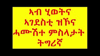 ኣብ ሂወትና ኣግደስቲ ዝኾና ሓሙሽተ ምስላታት 5 agedesti mslatat tigrigna filli wedi blala [upl. by Aym]