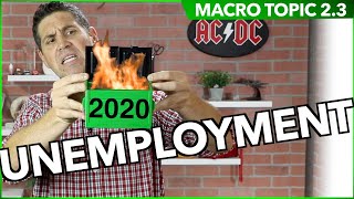 Unemployment Macro Topic 23 [upl. by Aisylla]