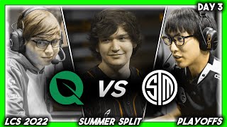 THE TRITURATION LCS 2022 CoStreams  Summer Split  Playoffs Day 3  FLY vs TSM [upl. by Banky494]