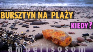 KIEDY BURSZTYN NA PLAŻY  czyli jak prognozować wysypy bursztynu [upl. by Lida]