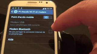 Comment activer le point daccès mobile [upl. by Sine680]