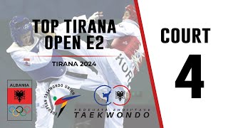 Top Tirana Open E2  Tirana 2024  Court 4 [upl. by Lanuk22]