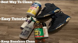 How To Disinfect Your Sneakers Sneaker Cleaning Tutorial [upl. by Salhcin]