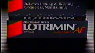 Lotrimin AF  Tv commercial  1991 [upl. by Alletnahs906]