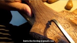 Gunstock Finishing and Checkering A to Z  INTRODUCTION [upl. by Adnohs438]