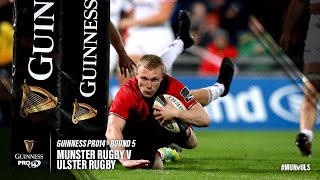 Guinness PRO14 Round 5 Highlights Munster v Ulster [upl. by Oremoh89]