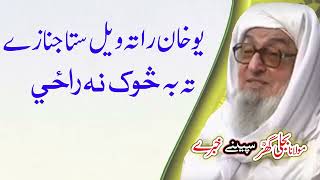 Molana Bijligar جنازے قصہ رحمۃ اللہ علیہ [upl. by Aloisia]