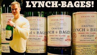 Wine Collecting Château LYNCHBAGES Fifth Growth Bordeaux [upl. by Anayad988]