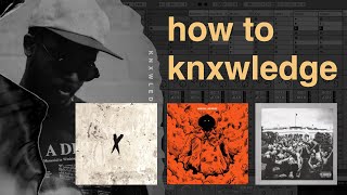 how to produce like knxwledge Nxworries Anderson Paak [upl. by Georas831]