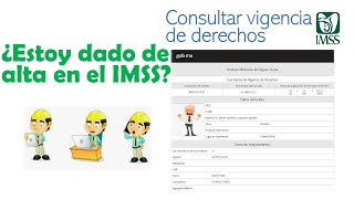 ¿Cómo consultar si estoy dado de alta en el IMSS  2023 [upl. by Hessney]