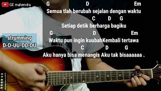 Kunci Gitar PERGI HILANG DAN LUPAKAN  Remember Of Today  Belajar Chord Gitar [upl. by Themis521]