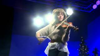 Lindsey Stirling Christmas Medley Celtic Carol LIVE at Rock Canyon Studios [upl. by Norvall]