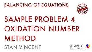 Balancing of Equations  Oxidation Number Method  HBr and HBrO3  Redox Balancing [upl. by Estren]